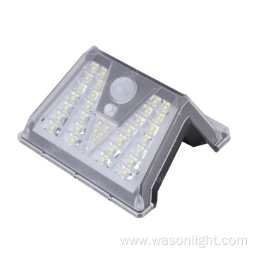 2023 New Wireless 33LED Crystal Design Sensor Activated Wall Light IP65 Waterproof Solar Garden Motion Light For Yard And Patio